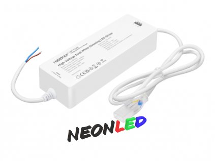 MiBoxer HF2-P400V220 vysokonapěťový stejnosměrný LED ovladač s integrovaným napájecím zdrojem 400W, dvoubarevný, RF 2,4GHz