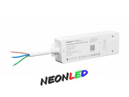MiBoxer WL2-P75V24 LED ovladač s integrovaným napájecím zdrojem 75W/24VDC, dvoubarevný, WiFi + RF 2,4Ghz