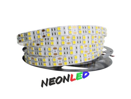 SJ-SMD5050 Flexibilní LED pás 24V, IP65, 28,8W/m, 120led/m, modrá