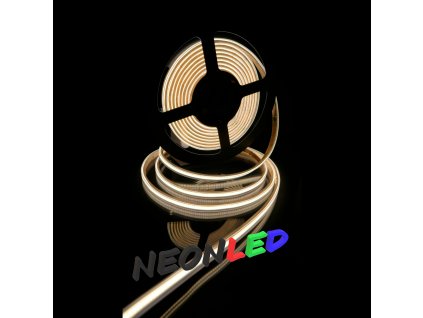 SJ-COB48005 Flexibilní COB LED pás 24V, IP67, 7W/m, 480led/m, neutrální bílá