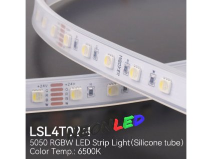 MiBoxer LSL4T02N Flexibilní RGB+CW LED pás 24V, SMD5050 4 v 1, IP65, 9W/m, 60led/m