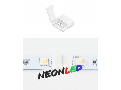 Spojka pro RGB+CCT LED pás - I - 6 pin - 12mm