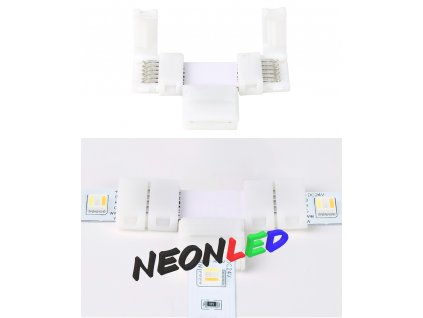 Spojka pro RGB+CCT LED pás - T - 6 pin - 12mm