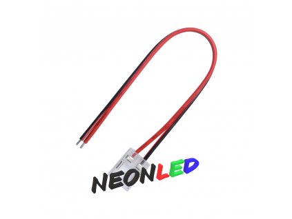 Spojka pro COB LED pás s kabelem - I - 2 pin - 10mm, 150mm kabel