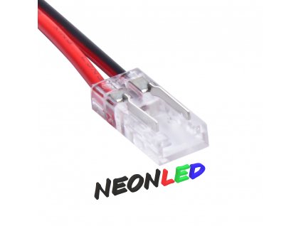 Spojka pro COB LED pás s kabelem - I - 2 pin - 5mm, 150mm kabel