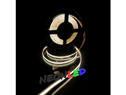 SJ-COB48008 Flexibilní COB LED pás 12V, IP20, 9W/m, 480led/m, neutrální bílá