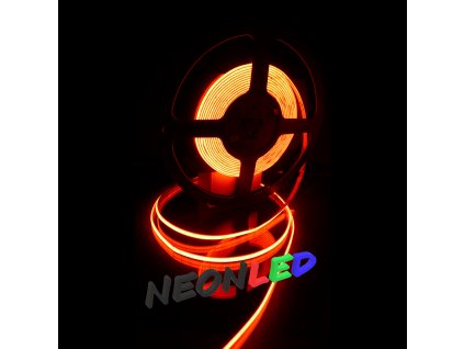 SJ-COB48005 Flexibilní COB LED pás 12V, IP67, 7W/m, 480led/m, červená