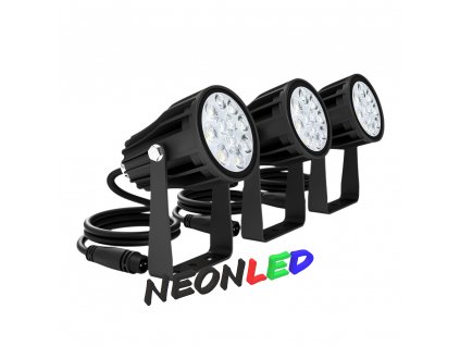 MiBoxer FUTC08A Sada zahradních Smart LED světel 6W, 24VDC, RGB+CCT, RF 2,4GHz
