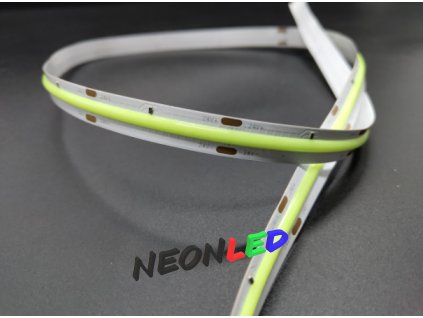 SJ-COB51208 Flexibilní COB LED pás 24V, IP20, 10W/m, 512led/m, zelená