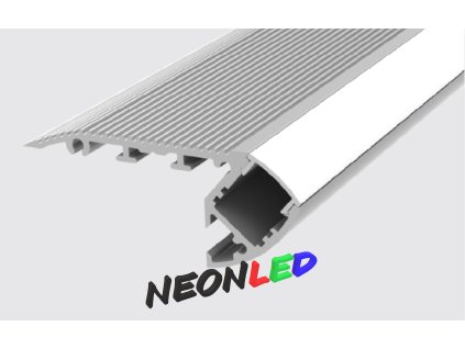 SJ-ALP6628 Hliníkový profil pro LED, Černý, Matný, 1m