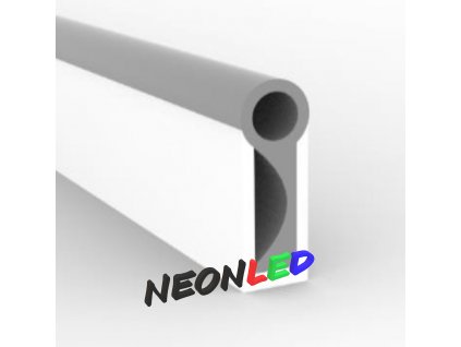 SJ-LN0412 vertikálně ohebný silikonový profil pro LED