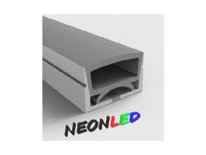  SJ-LN4025 horizontálně ohebný silikonový profil pro LED