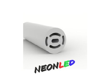  SJ-LN2828C horizontálně ohebný, 360° vyzařování, silikonový profil pro LED