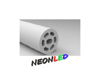 SJ-LN3838C horizontálně ohebný, 360° vyzařování, silikonový profil pro LED