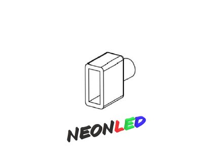  SJ-LN1212-WIH silikonová koncovka s dírou pro kabel