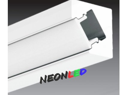 SJ-ALP1010 Hliníkový profil pro LED, Stříbrný, Matný, 2m