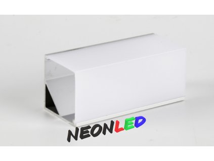 SJ-ALP3030 Hliníkový profil pro LED, Stříbrný, Průhledný, 2m