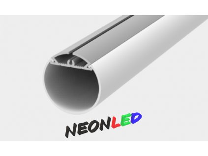 SJ-ALPO3030 závěsný hliníkový profil pro LED, Černý, Mléčný, 2m