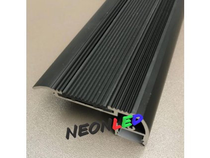 SJ-ALP6528 Hliníkový profil pro LED, Stříbrný, Průhledný, 2m