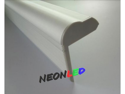 SJ-ALP8050 Hliníkový profil pro LED, Stříbrný, Mléčný, 2m