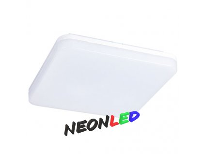 Solight WO732-1 venkovní LED osvětlení, přisazené, čtvercové, IP54, 24W, 1920lm, 4000K, 28cm