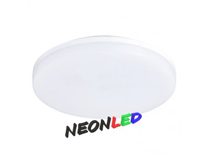 Solight WO733-1 LED vnější osvětlení, přisazené, kulaté, IP54, 24W, 1920lm, 4000K, 28cm