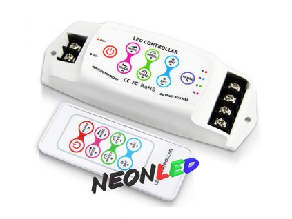 Bincolor BC-390RF kontrolér pro LED RGB s dálkovým ovládáním