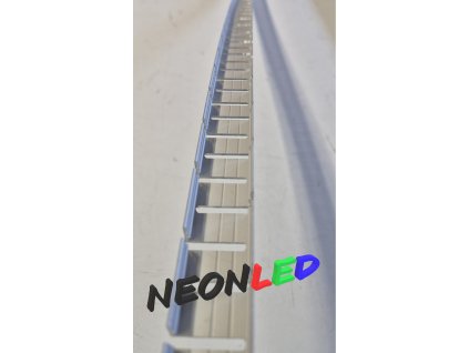 SJ-ALP2310-FLEX-2m ohebný hliníkový profil pro LED, Stříbrný, 2m