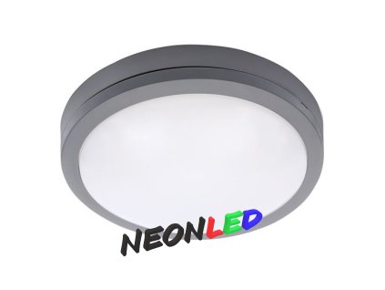 Solight WO781-G LED venkovní osvětlení Siena, šedé, 20W, 1500lm, 4000K, IP54, 23cm