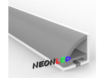 SJ-LN1616R vertikální/horizontální ohebný rohový silikonový profil pro LED