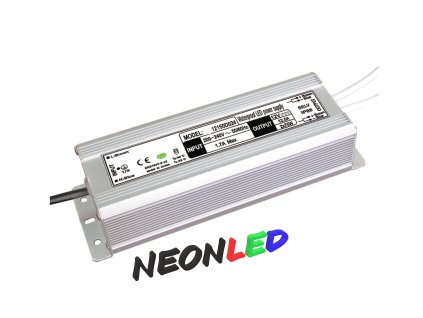 SJ-Tec SJ-WF-12100 Voděodolný napájecí zdroj IP66, 100W, 12VDC, 8,3A