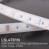 MiBoxer LSL4T01N Flexibilní RGB+WW LED pás 24V, SMD5050 4v1, IP65, 9W/m, 60led/m