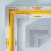 Spojka pro COB LED pás - L - 3 pin - 10mm, rohová