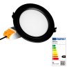 MiBoxer FUT061-B Stropní Smart LED svítidlo 9W černé, RGB+CCT, RF 2,4GHz