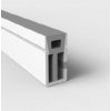 SJ-LN1020 vertikálně ohebný silikonový profil pro LED
