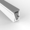  SJ-LN1220 vertikálně ohebný silikonový profil pro LED