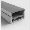  SJ-LN4025 horizontálně ohebný silikonový profil pro LED
