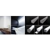SJ-ALP1616 Hliníkový profil pro LED, Bílý, Průhledný, 2m