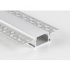 SJ-ALP6114 zápustný hliníkový profil pro LED, Bílý, Matný, 2m