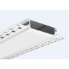 SJ-ALP9818 zápustný hliníkový profil pro LED, Bílý, Matný, 2m