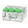 DEGSON svorka 3x0,2-4,0mm² 3-pólová páčková průhledná