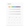 MiBoxer B9 ovladač pro Digitální SPI RGBW řídící jednotky MiBoxer, 2,4Ghz, 1 zónový, 8 pamětí, bílý