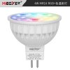 MiBoxer FUT104 Smart LED bodová žárovka MR16, 4W, RGB+CCT, RF 2,4GHz