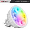 MiBoxer FUT104 Smart LED bodová žárovka MR16, 4W, RGB+CCT, RF 2,4GHz