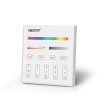 MiBoxet X5 - Panelový DMX512 ovladač pro RGB+CCT LED, 230VAC, RF 2,4GHz, 4 zóny