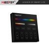 MiBoxer B4-B Panelový ovladač černý pro RGB+CCT LED pásy, bateriový, magnetický