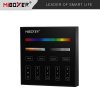 MiBoxer B4-B Panelový ovladač černý pro RGB+CCT LED pásy, bateriový, magnetický