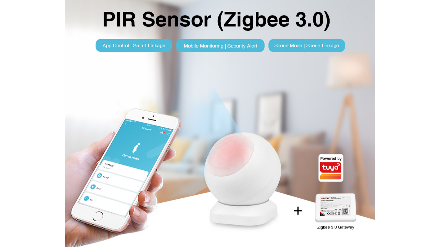 MiBoxer PIR1-ZB Zigbee 3.0 pohybový SMART senzor , Tuya