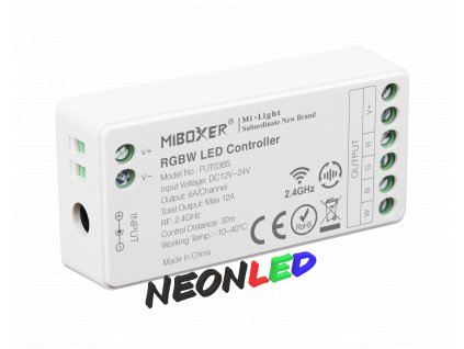 MiBoxer FUT038S RF Smart LED kontrolér pre RGBW LED pásy