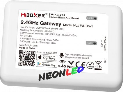 WL-BOX1 smart brána RF 2,4GHz na WiFi